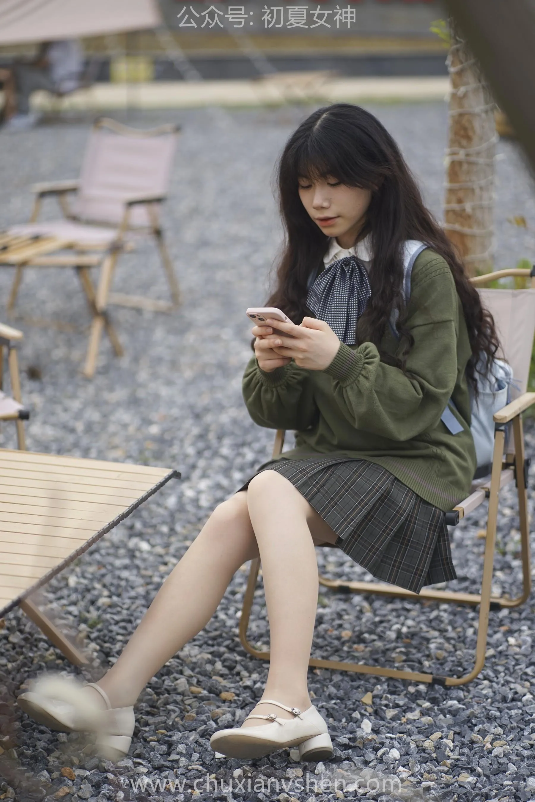 初夏女神 NO.064 欢欢 新晋学妹-学妹的一天 [164P]插图7